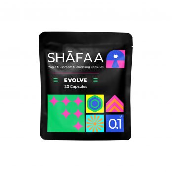 Shafaa Evolve Magic Mushroom Microdosing Prime Capsules